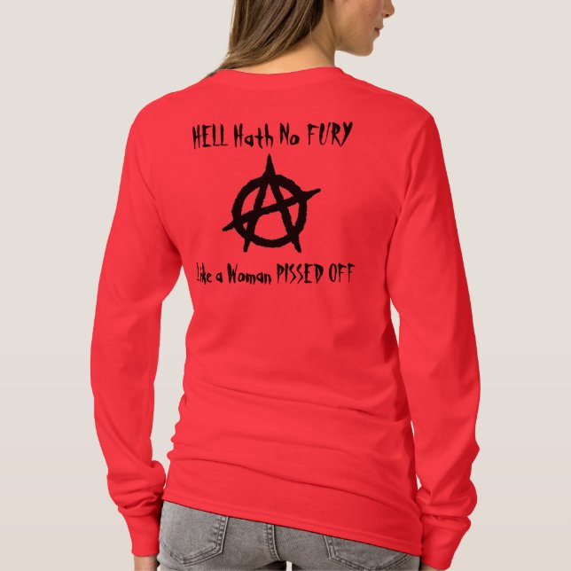Hell Hath No Fury T-Shirt (Back)