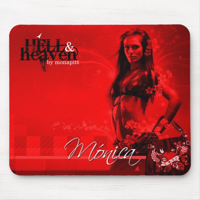 Hell&Heaven Mónica Mouse Pad (Front)