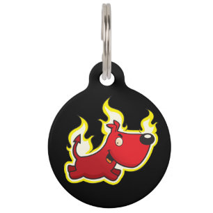 Hell Hound Pet Tag