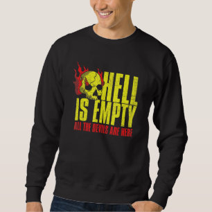 Hell Is Empty Skull Scary Horror Fan Tee