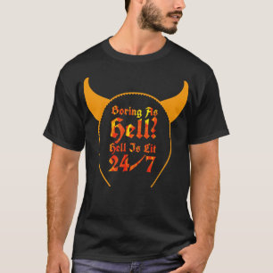 Hell Is Lit Satan T-Shirt