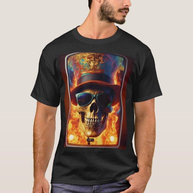 Hell Men Skull T-Shirt (Front)
