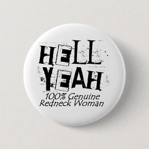 Hell Yeah 6 Cm Round Badge