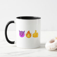 Hell Yeah! | Personalised Emoji Coffee Mug