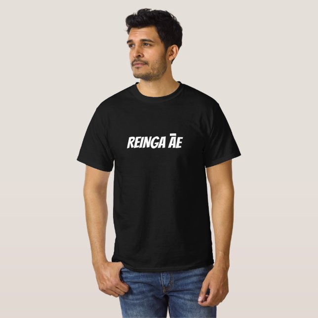 hell yes in Maori - reinga āe T-Shirt (Front Full)