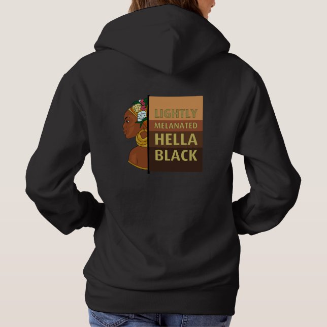 Hella Black Sweatshirts (Back)