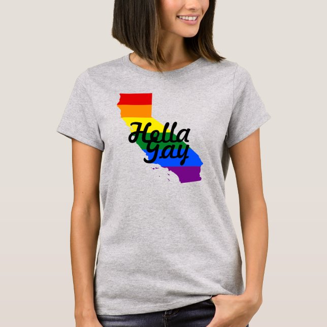 Hella Gay T-Shirt (Front)