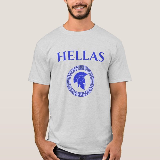 Hellas Spartan  T-Shirt (Front)