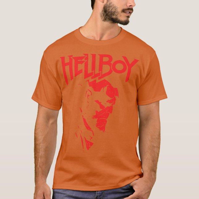 Hellboy Profile gift boy T-Shirt (Front)