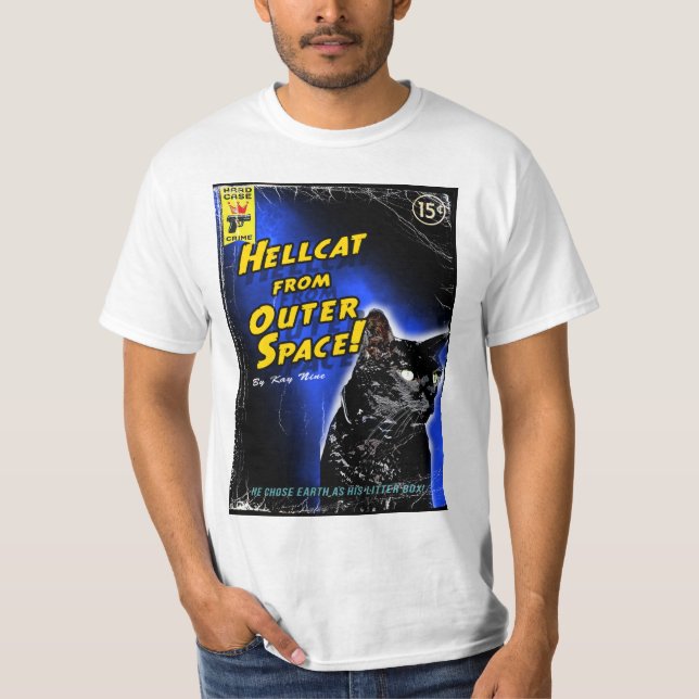Hellcat from Outer Space! T-Shirt (Front)