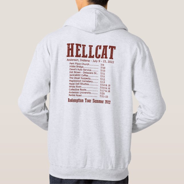 Hellcat Hoodie (Back)