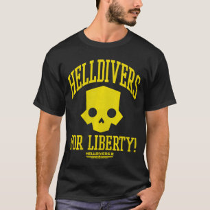 Helldivers 2 Sony PlayStation Video Game for Liber T-Shirt