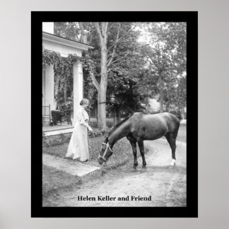 Hellen Keller VINTAGE POSTER PRINT