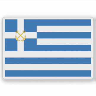 Hellenic Coast Guard service flag, (1919-1973)