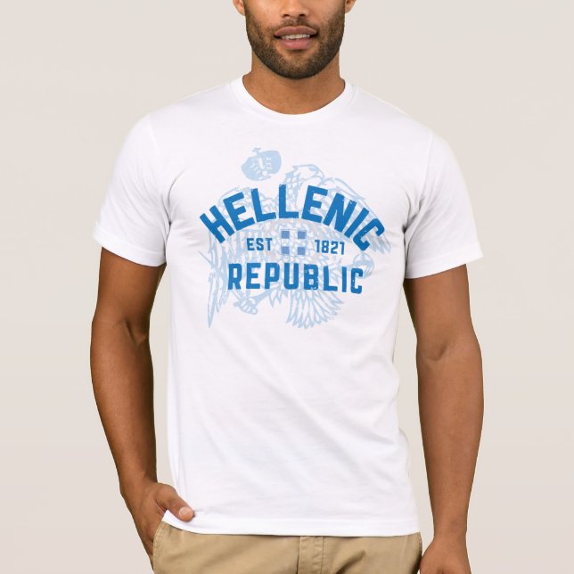 Hellenic Republic 1821 T-Shirt (Front)
