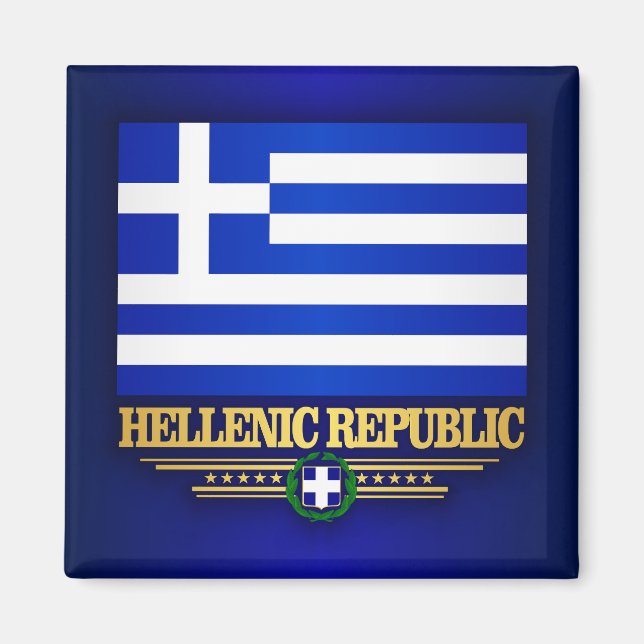 Hellenic Republic (Greece) Magnet (Front)