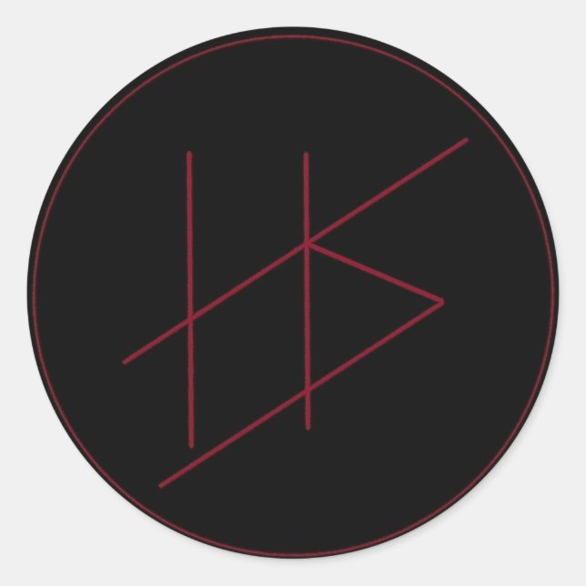 Hellenic Sorrow Sticker (Front)