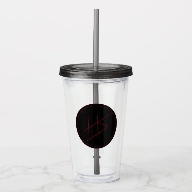 Hellenic Sorrow Tumbler (Front)