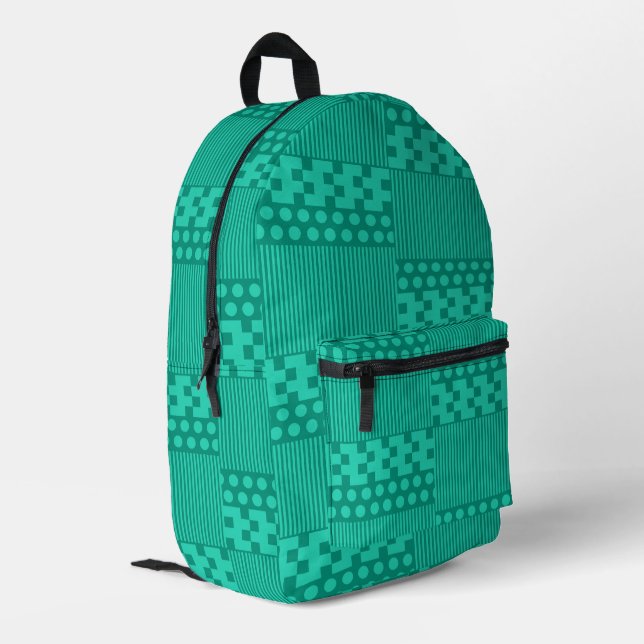 HELLEVI PRINTED BACKPACK (Back Corner Left)