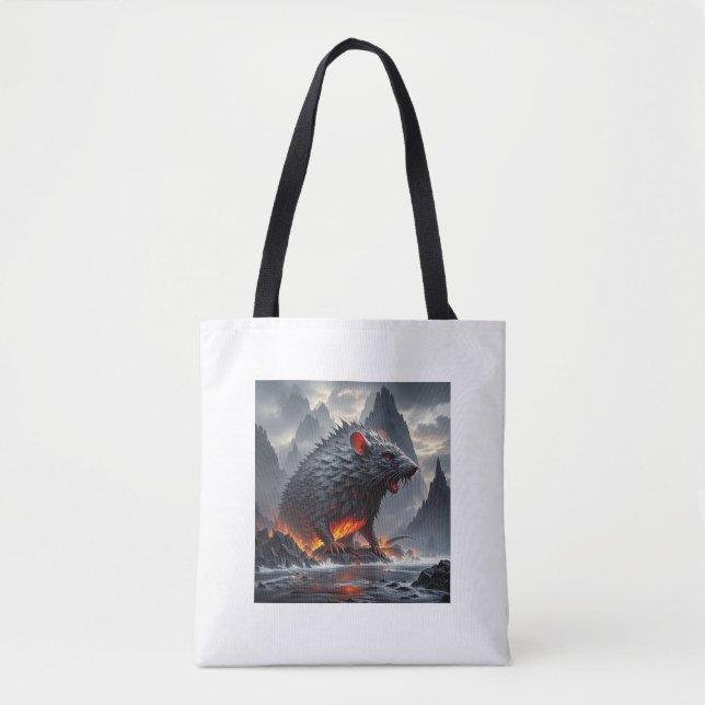 Hellfire Rodent Tote Bag (Front)