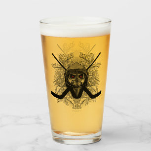 Hellish Hockey Goalie Glass