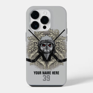 Hellish Hockey Goalie iPhone 14 Pro Case