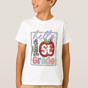 Hello 1st Grade, Boy or Girl  T-Shirt