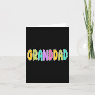Hello 1st Grade Kindergarten Grandpa Granddad  Card