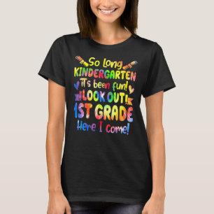 Hello 1st Grade Teacher Student Back To School Tie T-Shirt