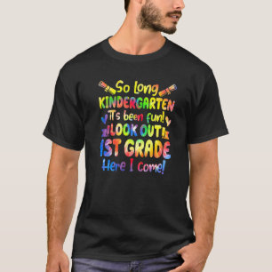 Hello 1st Grade Teacher Student Back To School Tie T-Shirt