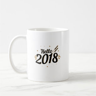Hello 2018 New Years Eve Coffee Mug