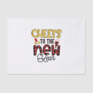 Hello 2022 Cheers To The New Year Tissue Paper