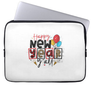 Hello 2022 Happy New Year All Laptop Sleeve