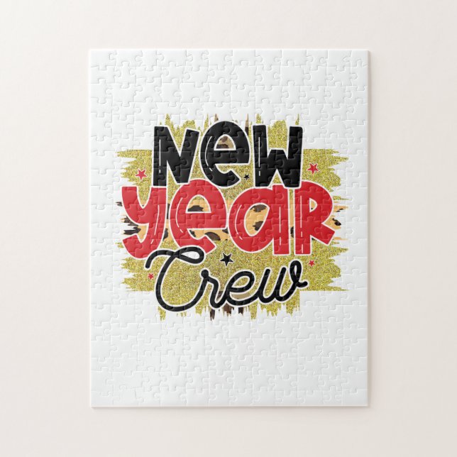 Hello 2022 New Year Crew Jigsaw Puzzle (Vertical)