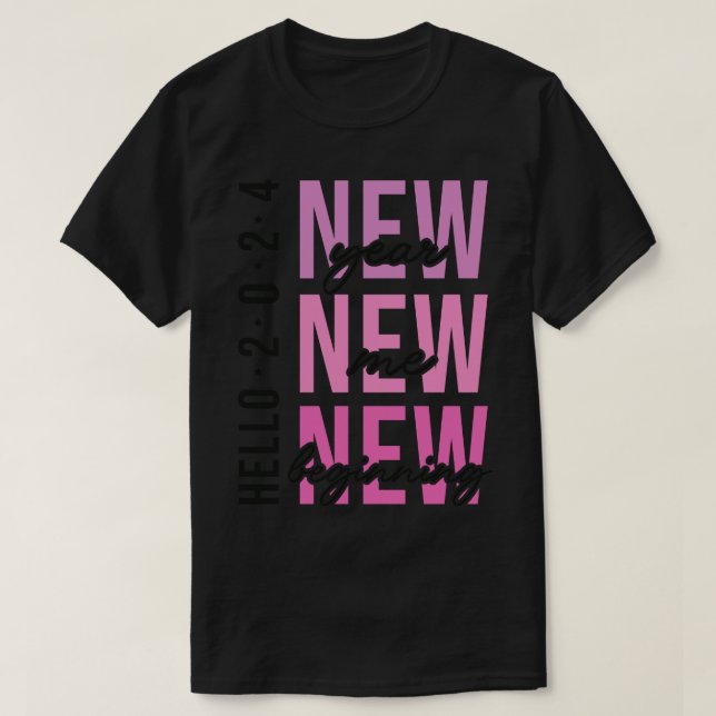Hello 2024 17 T-Shirt (Design Front)