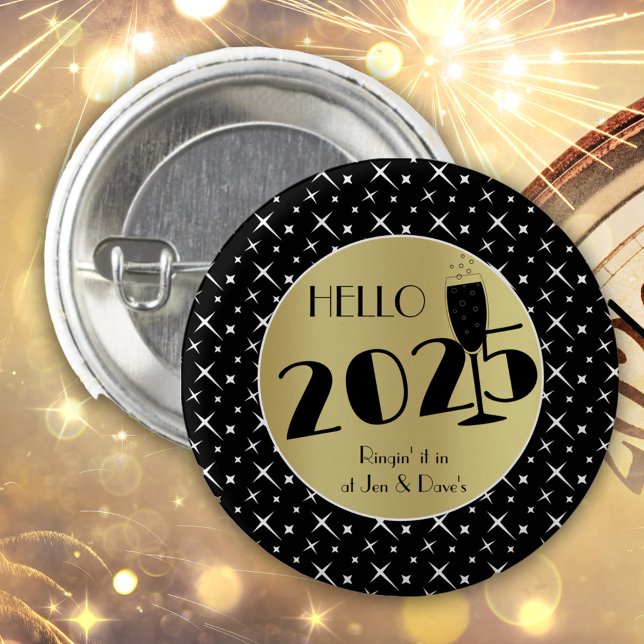 Hello 2025 New Years Button (Creator Uploaded)