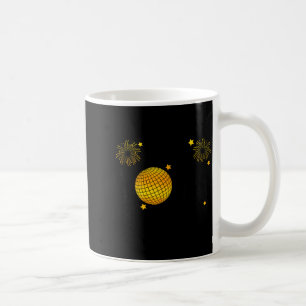 Hello 2026 Happy New Year 2026 Coquette Bow Disco Coffee Mug