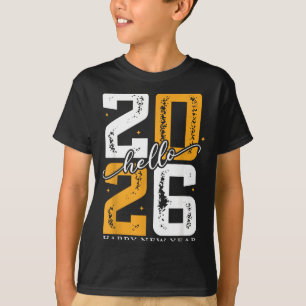 Hello 2026 Happy New Year 2026 New Year's Eve Part T-Shirt