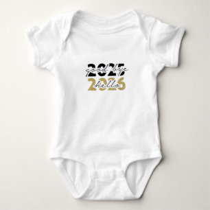 Hello 2026 Happy New Year Celebration Baby Bodysuit