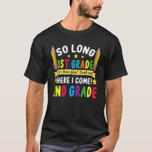Hello 2nd Grade Teacher Student Back To School Gra T-Shirt