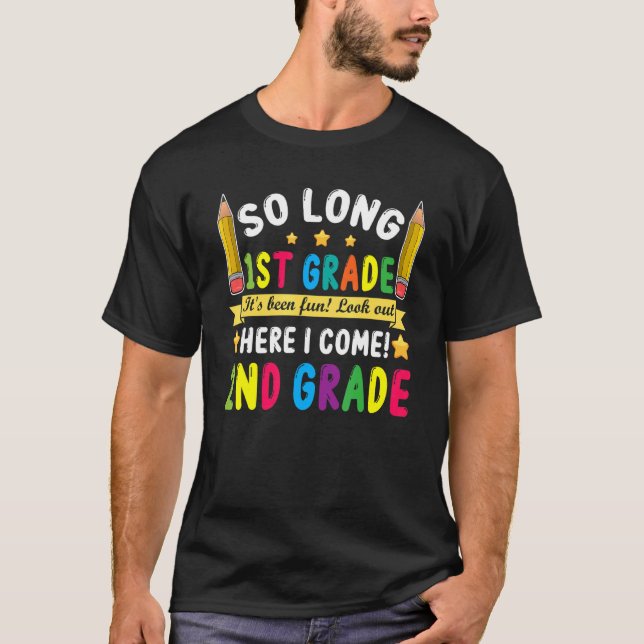 Hello 2nd Grade Teacher Student Back To School Gra T-Shirt (Front)