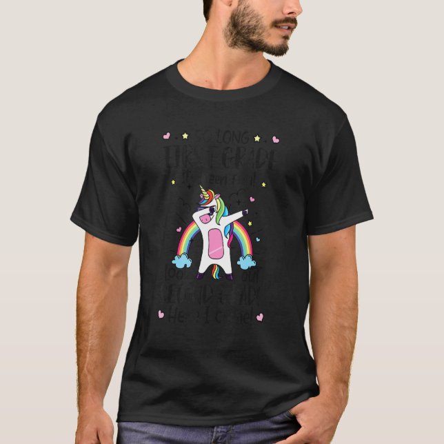 Hello 2nd Grade Teacher Student Back To School Uni T-Shirt (Front)