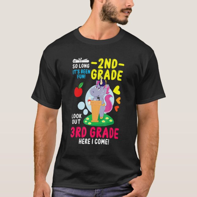 Hello 3rd Grade Teacher Student Back To School Uni T-Shirt (Front)