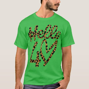 Hello 40 Leapord 4 T-Shirt