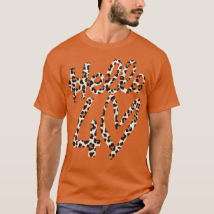 Hello 40 Leapord 7 T-Shirt