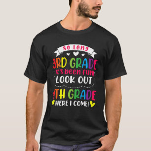 Hello 4th Grade Teacher Student Back To School Gra T-Shirt