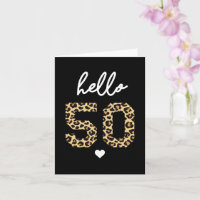 Hello 50- 50th Birthday celebration gift Outfit