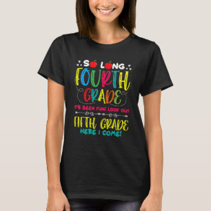 Hello 5th Grade Teacher Student Back To School Gra T-Shirt