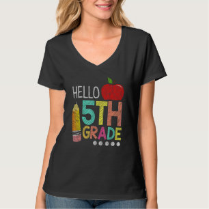 Hello 5th Grade  Teacher Team Fifth Grade Squad Gi T-Shirt