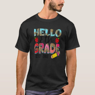 Hello 8th Grade Let Do This Kids Girls Back To Sc T-Shirt